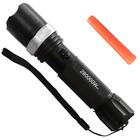 Lanterna Swat Tatica Completa Pequena Zoom Ajustável Com 2 Ba