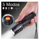 Lanterna Tática Militar X900 Recarregável C/ Zoom B-max