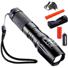 Lanterna Tática Militar X900 Recarregável Zoom