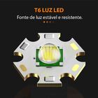 Lanterna Tatica Zoom Ajustavel Led Ultra Forte 5 Modos Pesca