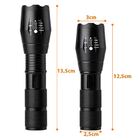 Lanterna Tatica Zoom Ajustavel Ultra Led Potente 5 Modos Sos