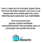 Lápis De Cor 24 Cores Quality - 120124 - Faber Castell