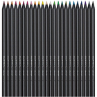 Lapis De Cor + Estojo Metal 24 Cores Premium Cores Vivas Bic