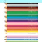 Lápis De Cor Ecolápis Faber-castell 24 Cores 4 Pastel