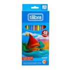 Lápis De Cor Tilibra 48 Cores Hexagonal