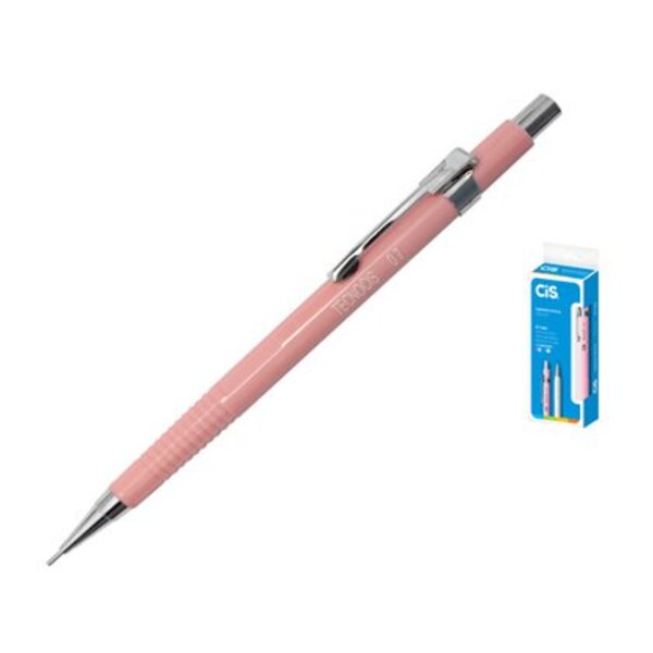 Lapiseira Cis Tecno 0,7mm Rosa E Lilás Caixa Com 12 Unidades