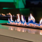 Lareira A Gás Interna De Embutir 80cm Lareira A Gás Glp 80 Cm