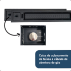 Lareira A Gás Interna De Embutir 80cm Lareira A Gas Natural 8