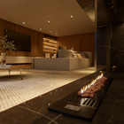 Lareira A Gás Linha Clássica Modelo Luna De 60cm