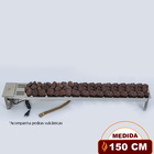 Lareira A Gás Premium Império 150 Cm - C/ Pedras Vulcânicas -