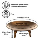 Lareira Braseiro Jardim De Ferro Externa Envelhecido 100cm