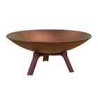 Lareira Braseiro Jardim De Ferro Externa Interno Envelhecido