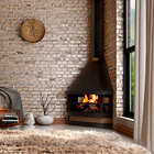 Lareira De Canto Andes 514tx-metávila - Preto Textura