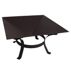 Lareira De Ferro Portátil A Lenha Fogueira Para Uso Externo C