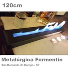 Lareira Ecológica 120cm Queimador Álcool Etanol Aquecedor