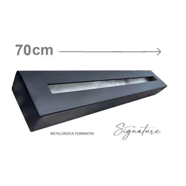 Lareira Ecológica 70cm Queimador Álcool Etanol Aquecedor | Leroy