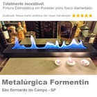 Lareira Ecológica 80cm Queimador Álcool Etanol Aquecedor