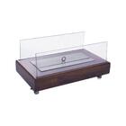 Lareira Ecológica A Álcool 92º Queimador Madeira Classe A