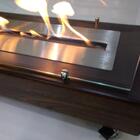 Lareira Ecológica A Álcool 92º Queimador Madeira Classe A