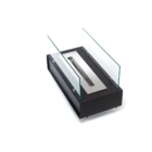 Lareira Ecológica A Álcool Ou Etanol Aço Preta 60cm - Etna