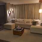 Lareira Ecológica Com Pedras Brancas 70x70cm - Kilimanjaro