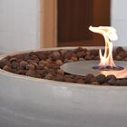 Lareira Ecológica Externa Cimento  Queimador Inox 304 - Porak