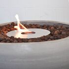 Lareira Ecológica Externa Cimento  Queimador Inox 304 - Porak