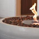 Lareira Ecológica Externa Cimento Queimador Inox 304 - Porak