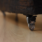 Lareira Ecológica No Dormente Com Rodinhas E Queimador Em Ino