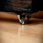 Lareira Ecológica No Dormente Com Rodinhas E Queimador Em Ino