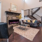 Lareira Elétrica Parede para Embutir Aquecedor 50 Polegadas 1