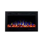 Lareira Eletrica Tela 36" Tensao 110v Potencia 1500w Cor Pret