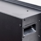 Lareira Eletrica Tela 36" Tensao 110v Potencia 1500w Cor Pret