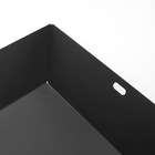 Lareira Externa Pira-tocheiro Quadrada Plus Jardim-aço-preto