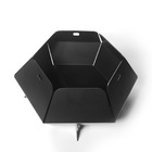 Lareira Externa Pira - Toucheiro  Para Jardim - Aço - Preto