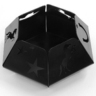 Lareira Externa Pira - Toucheiro - Contry Para Jardim - Aço