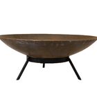 Lareira Externa Tacho Para Jardim Em Ferro Fundido - 60  80