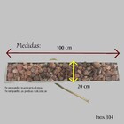 Lareira Fire Pit A Gás Retangular 100 Cm  Área Externa