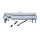 Lareira Gás Linha Clássica Modelo Bella De 70cm