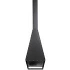 Lareira Interna De Chão De Canto Ou Meio De Parede À Lenha Em