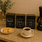 Lata De Metal Buono Decorativas Com Tampa Hermética  Açucar