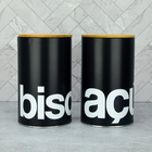 Lata De Metal Porta Mantimentos Biscoito Wincy