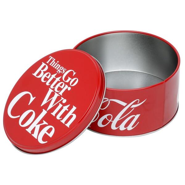 Lata Decorativa Em Metal Coca-cola 17cm - 43541 | Leroy Merlin