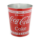 Lata Metal Coca-cola Coke Vermelho 22x18x26cm 43526