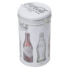 Lata Metal Round Clip Lid Coca-cola Evolution Of Bottles - Ur