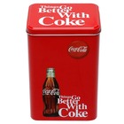 Lata Metal Square Coca-cola Better With Coke - Urban - Vermel