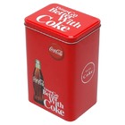 Lata Metal Square Coca-cola Better With Coke - Urban - Vermel