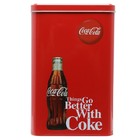 Lata Metal Square Coca-cola Better With Coke - Urban - Vermel