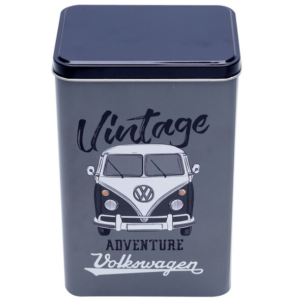 Lata Metal Vw Kombi Vintage Adventure 12.8x9.9x19.9cm - Urban