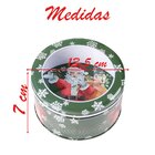 Lata Natalina Papai Noel Para Doces Chocolates